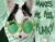 نظارات خضراء والقط
