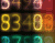 Digital Numbers Colorful
