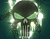 Funny Green Skull