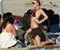 Paris Hilton with Sunglasses at Beach